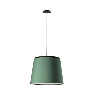 Luminosa Lighting Luminosa Savoy Cylindrical Pendants Green, E27