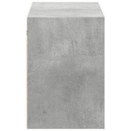 Berkfield Durable Tv Wall Cabinet With Led Lights Concrete Grey 100X31X45 Cm - thumbnail 7