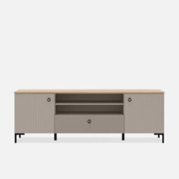 Heze Furniture Bella Modern Loft Style 2 Door Tv Unit - thumbnail 1