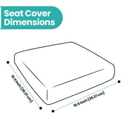 Neel Blue 10Pcs High Back Spandex Dining Chair Pad Covers Removable & Washable Slipcovers - White - thumbnail 2