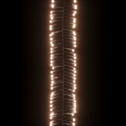 Berkfield Led Cluster String With 400 Leds Warm White 7.4 M Pvc - thumbnail 5