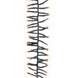 Berkfield Led Cluster String With 400 Leds Warm White 7.4 M Pvc - thumbnail 3