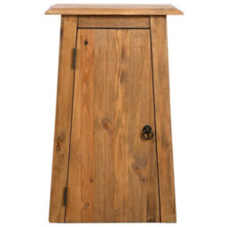 Berkfield Bathroom Wall Cabinet Solid Recycled Pinewood 42X23X70 Cm - thumbnail 2