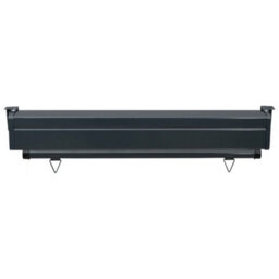 Berkfield Balcony Side Awning 100X250 Cm Brown - thumbnail 6