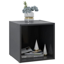 Berkfield Tv Cabinets 4 Pcs Grey 37X35X37 Cm Engineered Wood - thumbnail 4