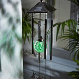 Smart Garden Solar Garden Patio Light Windchime Sun Moon Colour Changing - thumbnail 6