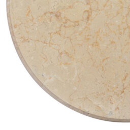 Berkfield Table Top Cream Radius 50X2.5 Cm Marble - thumbnail 4