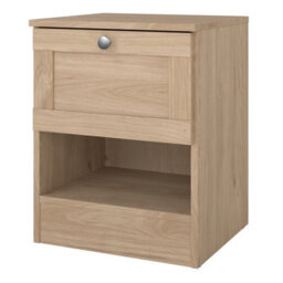 Furniture To Go Brande Nightstand With1 Frame Drawer In Jackson Hickory - thumbnail 3