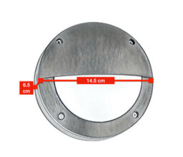 UKEW Garden Wall Light Fixture Mini Bulkhead Round Eyelid Design Ip65 Waterproof - thumbnail 3