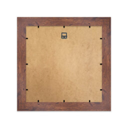 "16X16"" Silver Picture Frame - 16X16"" Square Frame With 15X15"" Mount For 16X16""/15X15"" Pictures Moderrn Style Thin Edge, 1 Pack" - thumbnail 3