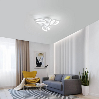 40W Modern Led Ceiling Light 3-Lights Chandelier Living Room Pendant Lamp Bedroom - image 1