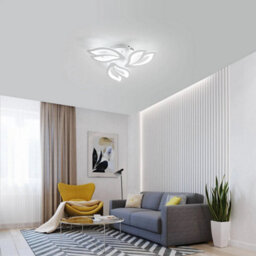 40W Modern Led Ceiling Light 3-Lights Chandelier Living Room Pendant Lamp Bedroom - thumbnail 1