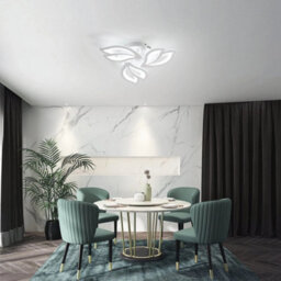 40W Modern Led Ceiling Light 3-Lights Chandelier Living Room Pendant Lamp Bedroom - thumbnail 8