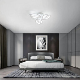 40W Modern Led Ceiling Light 3-Lights Chandelier Living Room Pendant Lamp Bedroom - thumbnail 9