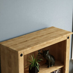 Lassic Vida Designs Corona Solid Pine 2 Door Bookcase Freestanding Shelving Unit (H)1700mm (W)750mm (D)350mm - thumbnail 4