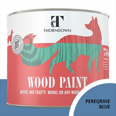 Thorndown Peregrine Blue Wood Paint 750 Ml - image 1