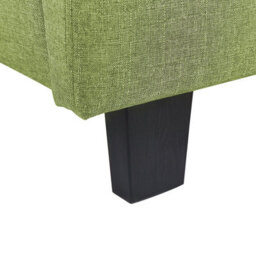 Beliani Bed Fabric La Rochelle 180 X 200 Cm (Eu Super King) Green - thumbnail 9