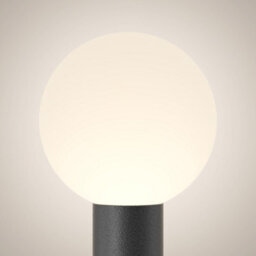 Luminosa Lighting Luminosa Bold Outdoor Bollard Black Ip54 1Xe27 - thumbnail 2