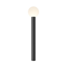 Luminosa Lighting Luminosa Bold Outdoor Bollard Black Ip54 1Xe27 - thumbnail 1