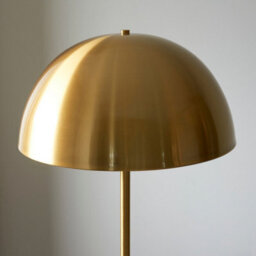 Luminosa Lighting Luminosa Pillaro Table Lamp Brushed Aged Brass Plate & White Marble 10W Led E27 - thumbnail 4