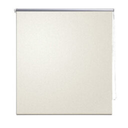 Berkfield Roller Blind Blackout 120 X 175 Cm Off White - thumbnail 2
