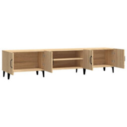Berkfield Modern Tv Cabinet Sonoma Oak 180X31.5X40 Cm Engineered Wood - thumbnail 7