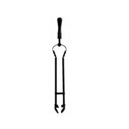 Cast Iron Fireplace Companion Set 5 Piece 19 Inch Shovel Brush Poker Tongs Stand - thumbnail 5