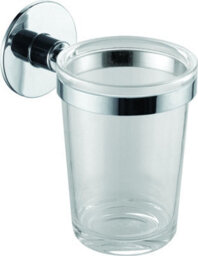 Luxury Living Milano Bathroom Tumbler And Holder - thumbnail 1