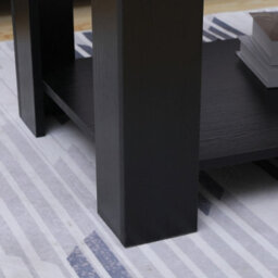 Furniturehmd Sliding Top Coffee Table With Storage Shelf Hidden Compartment Living Room Modern Side Table - thumbnail 5