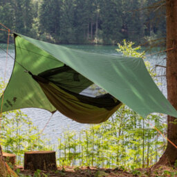 Amazonas Traveller Set Ultralight Camping Hammock With Mosquito Net, Tarp & Suspension Ropes - thumbnail 2