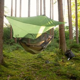 Amazonas Traveller Set Ultralight Camping Hammock With Mosquito Net, Tarp & Suspension Ropes - thumbnail 6
