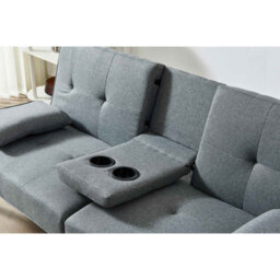 Westwood Fabric Manhattan Sofa Bed Recliner 3 Seater Modern Luxury Design Home - thumbnail 9
