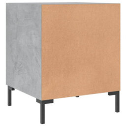Berkfield Bedside Cabinets 2 Pcs Concrete Grey 40X40X50 Cm Engineered Wood - thumbnail 8