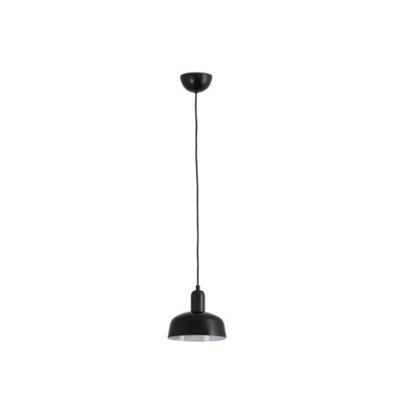 Luminosa Lighting Luminosa Tatawin Small Black Dome Pendant Lamp - image 1