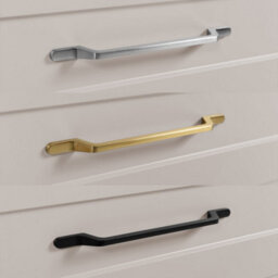Heze Furniture Classic 2 Bathroom Vanity Units Wall Cabinets Set 35Cm & 60Cm With Worktop - Cashmere - thumbnail 5