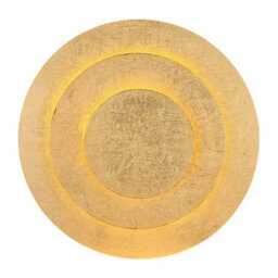 Luminosa Lighting Luminosa Heda 18Cm Integrated Led Semi Flush Ceiling Light Gold Colors Led 3000K - thumbnail 3