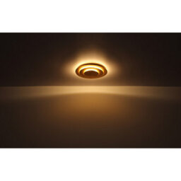 Luminosa Lighting Luminosa Heda 18Cm Integrated Led Semi Flush Ceiling Light Gold Colors Led 3000K - thumbnail 5