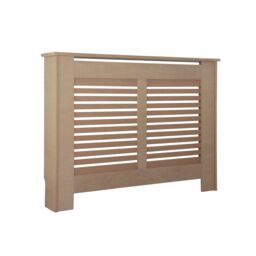 Colours New Suffolk Medium Brown Radiator Cover 900mm(H) 1200mm(W) 200mm(D) - thumbnail 2