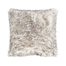 Catherine Lansfield Arctic Fox Cosy Faux Fur 45X45 Cm Cushion Grey - thumbnail 5