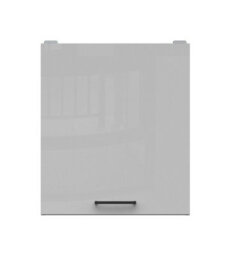 Impact Furniture Kitchen Wall Unit Cabinet 500mm Cupboard Light Grey Gloss Left Right 50Cm Door Junona - thumbnail 5