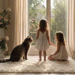 Oxford Homeware Shaggy Rug Anti-Slip Washable Soft Fluffy Living Room And Bedroom Rug (Cream, 60X110Cm) - thumbnail 2