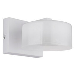 Luminosa Lighting Luminosa Belinda Integrated Led Wall Lamp White Matt Opal Glass Shade Led 4000K - thumbnail 2