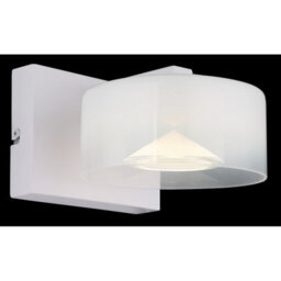 Luminosa Lighting Luminosa Belinda Integrated Led Wall Lamp White Matt Opal Glass Shade Led 4000K - thumbnail 4