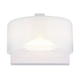 Luminosa Lighting Luminosa Belinda Integrated Led Wall Lamp White Matt Opal Glass Shade Led 4000K - thumbnail 3