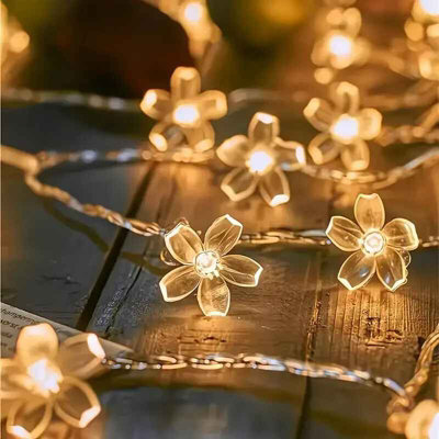 Cherry Blossom Led String Lights 3M 20Led Warm White, Indoor Party & Home Decor - image 1