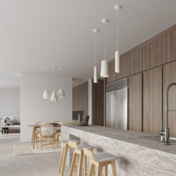 Sollux Lighting Electra Ceramic White 1 Light Classic Pendant Ceiling Light - thumbnail 6