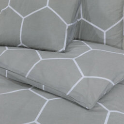 Walplus Duvet Cover Set Grey 220X240 Cm Cotton - thumbnail 5