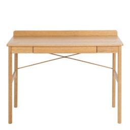 Furniture To Go Paul 1 Drawer  Office Desk In Oak - thumbnail 2