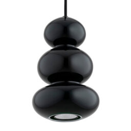 Luminosa Lighting Luminosa Orlando Slim Pendant Ceiling Light Black-Green Gloss Gu10 - thumbnail 5
