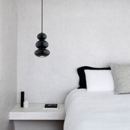 Luminosa Lighting Luminosa Orlando Slim Pendant Ceiling Light Black-Green Gloss Gu10 - thumbnail 3